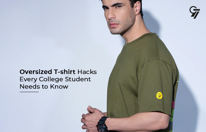 Oversized T-shirt Hacks Every College Student Needs to Know