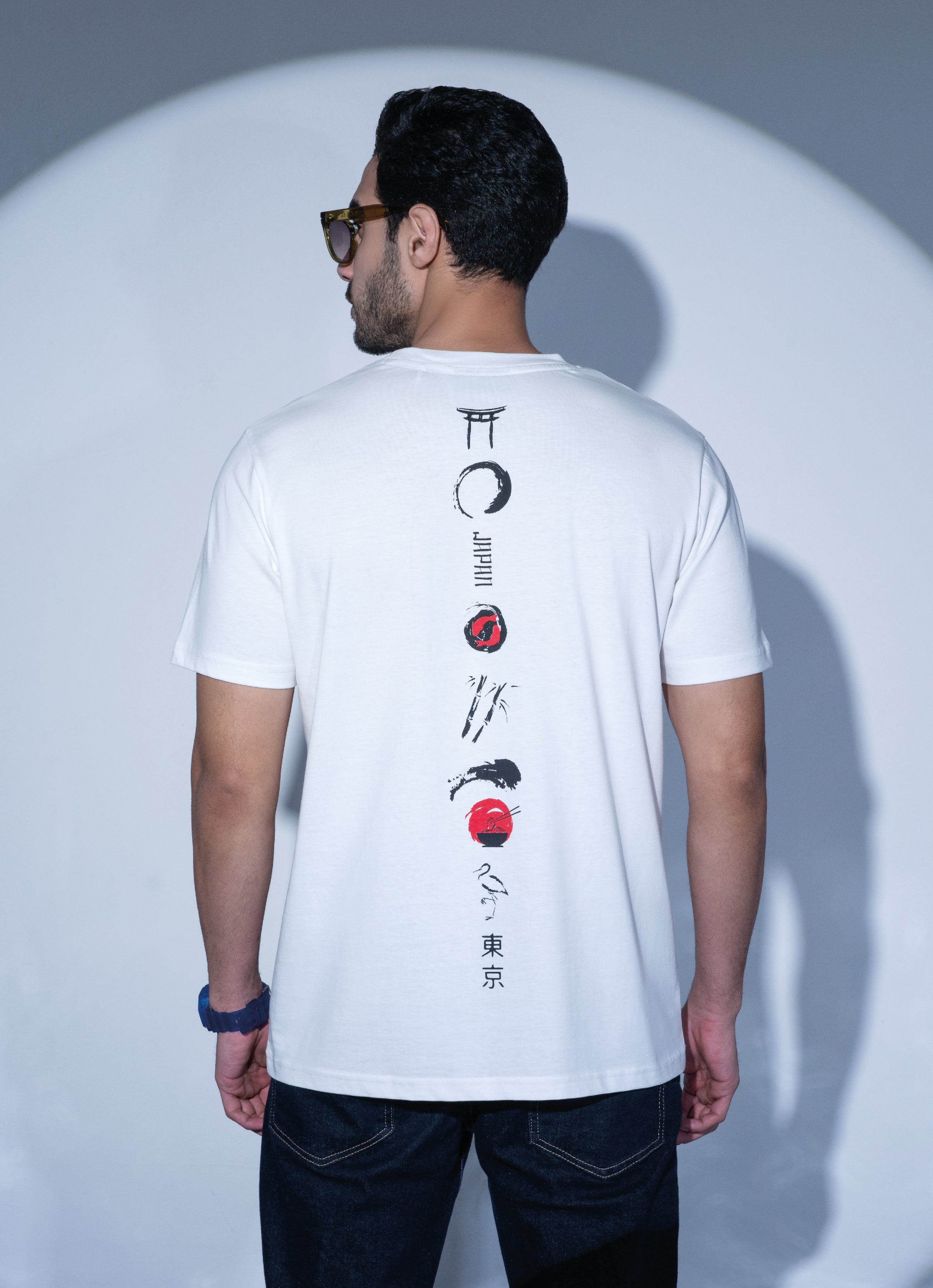 Buy The latest The 97thhour White Tokyo T-shirt back look at Best price 