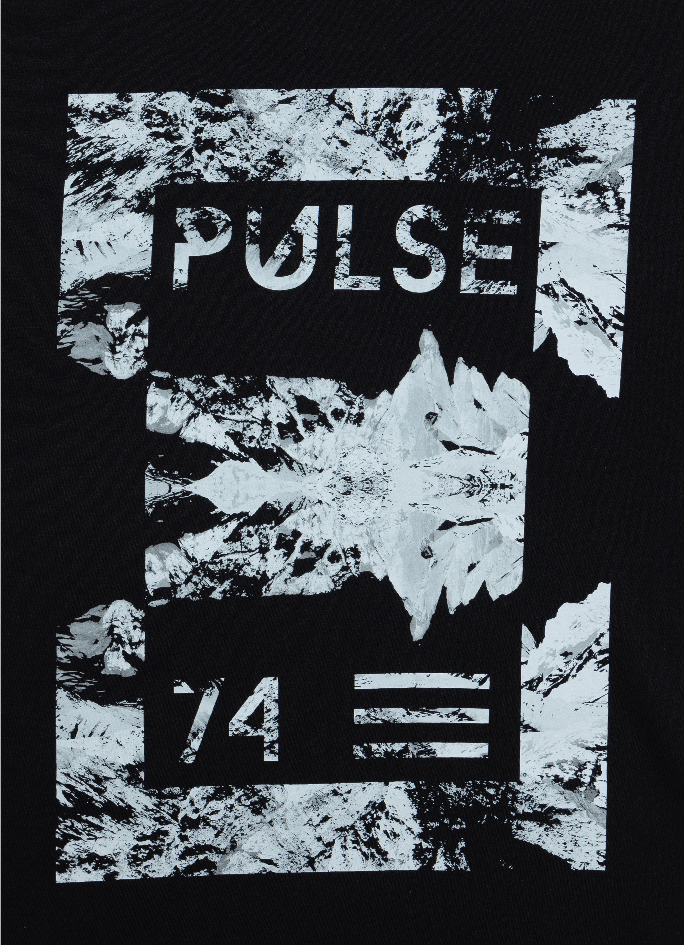 Buy The 97th Hour Abstract Pulse T-shirt - Black Tshirt Back Look
