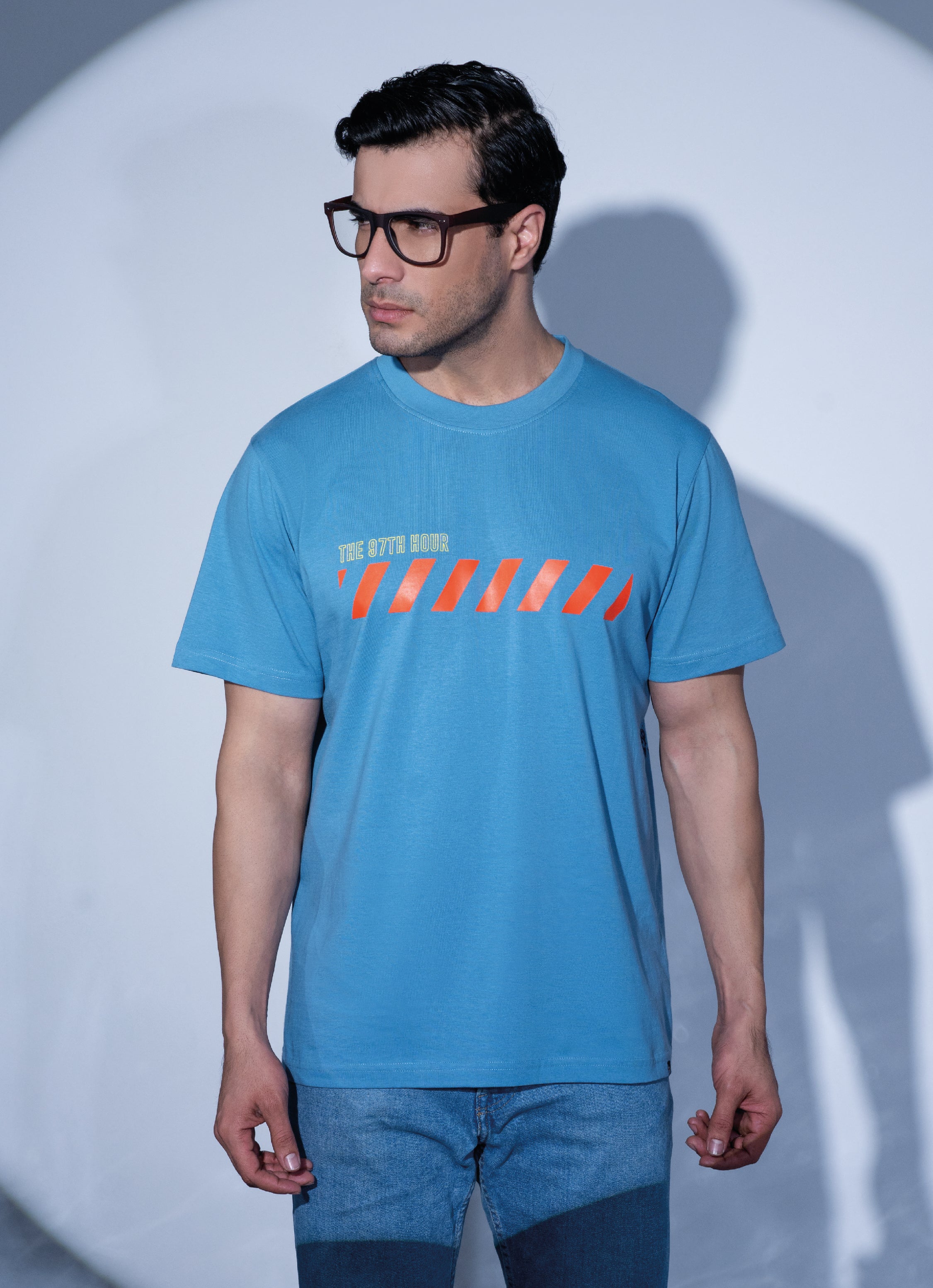 Buy this graphic offroad t-shirt- blue from The 97thhour 