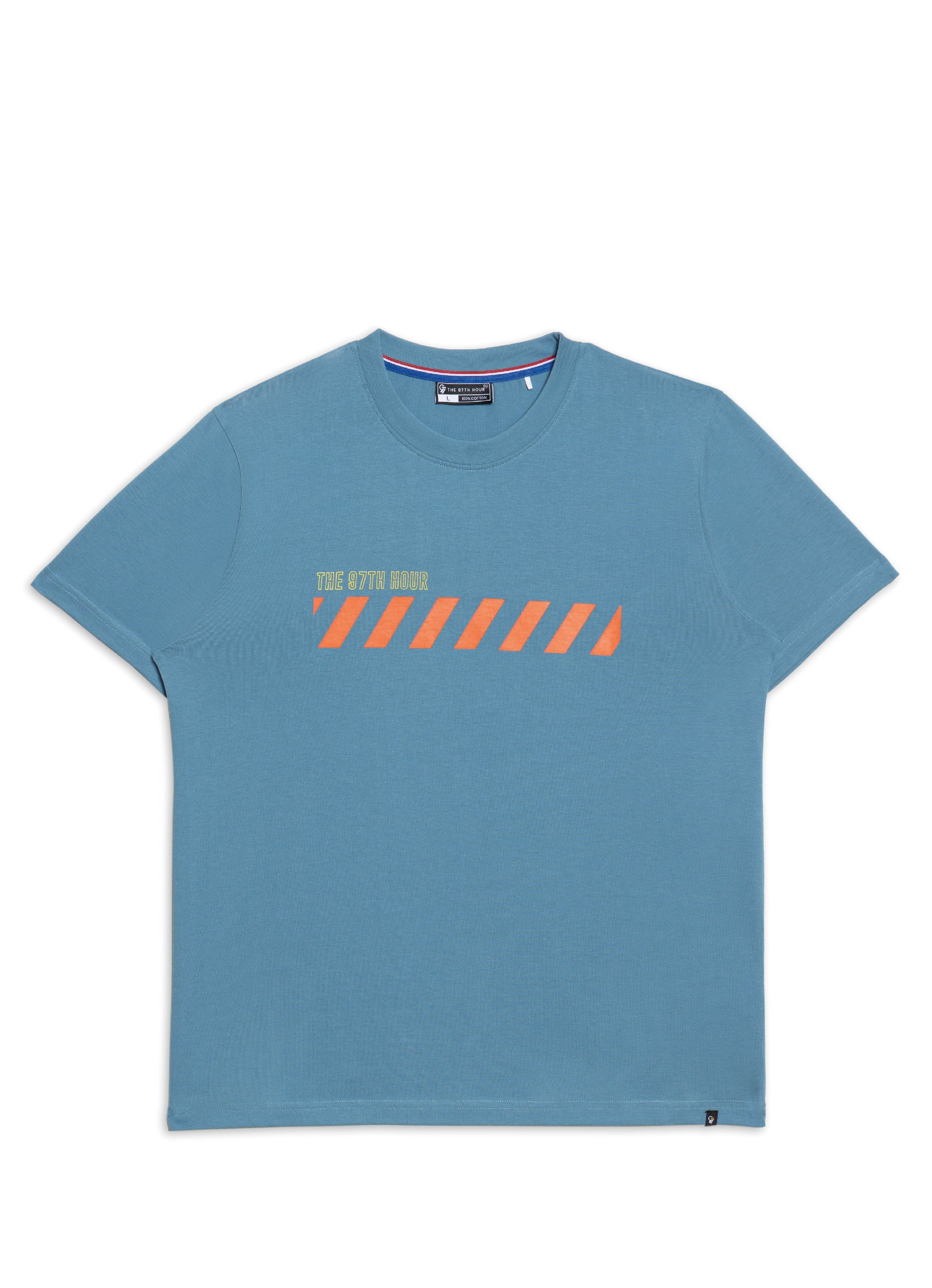 Graphic Offroad T-shirt- Blue