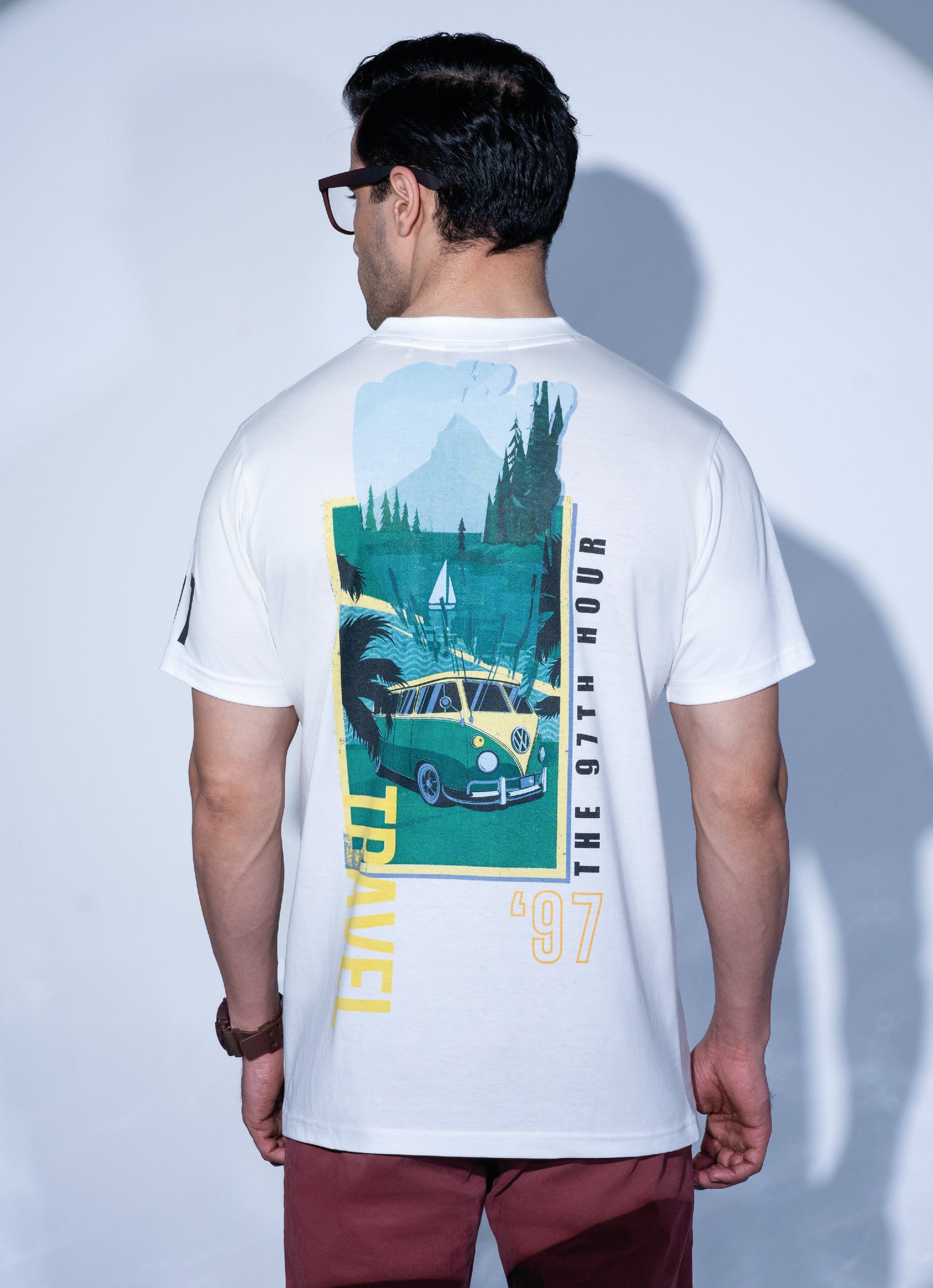 Buy Summer Travel T-shirt - White - The 97thhour 