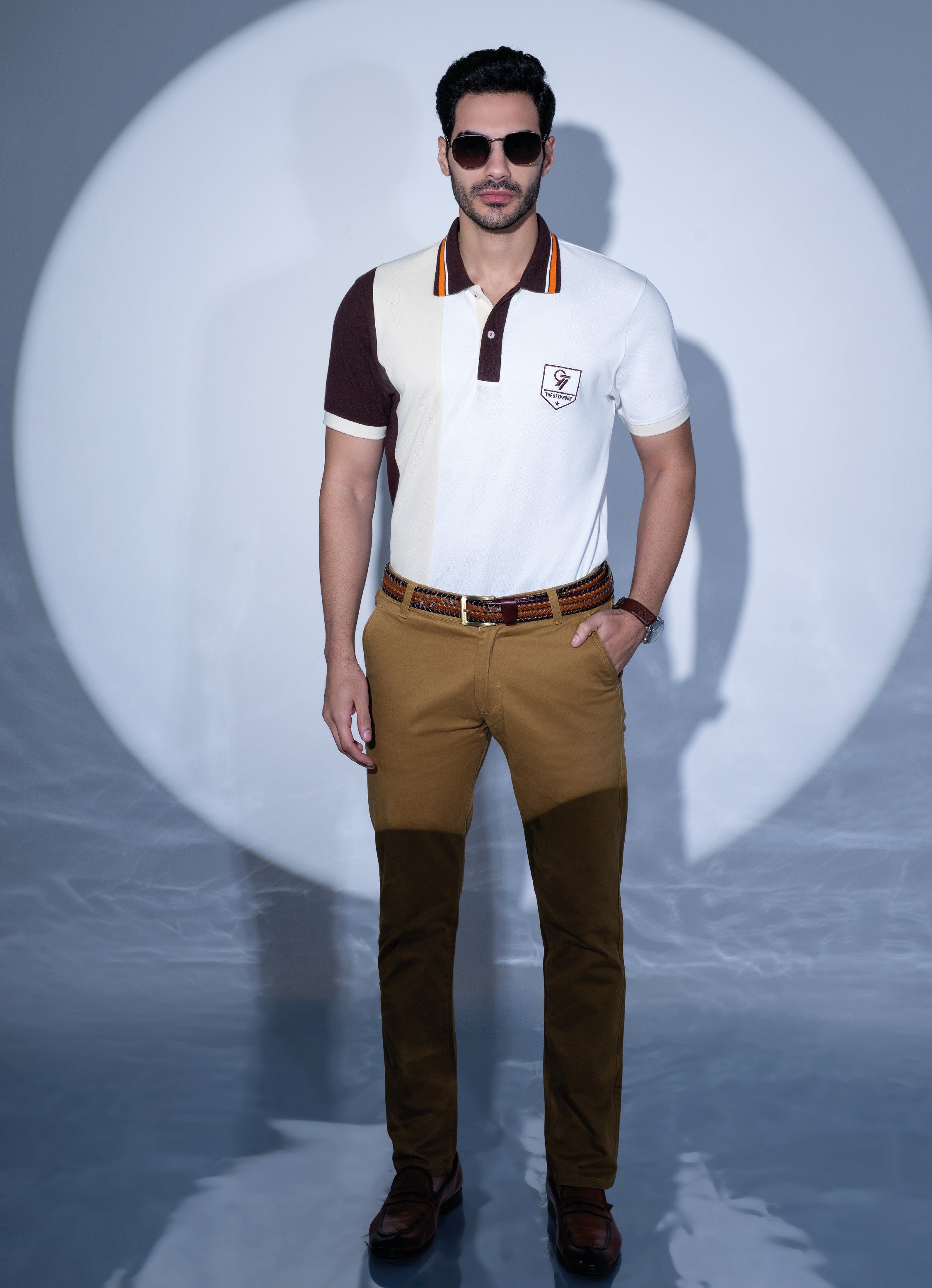 Buy Classic British The 97th Hour Luxury Polo Front Look