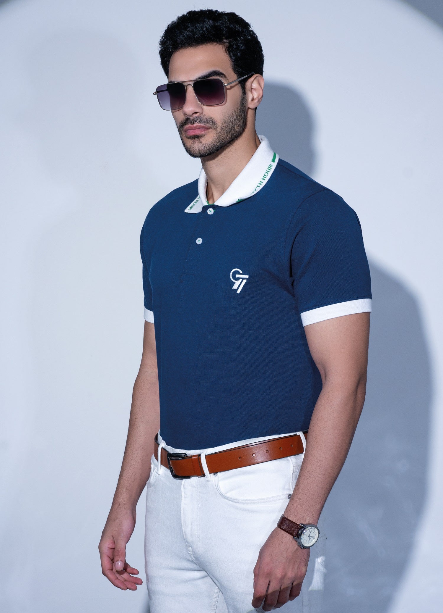 Buy The 97th Hour Smart Navy The 97th Hour Luxury Polo Tshirt