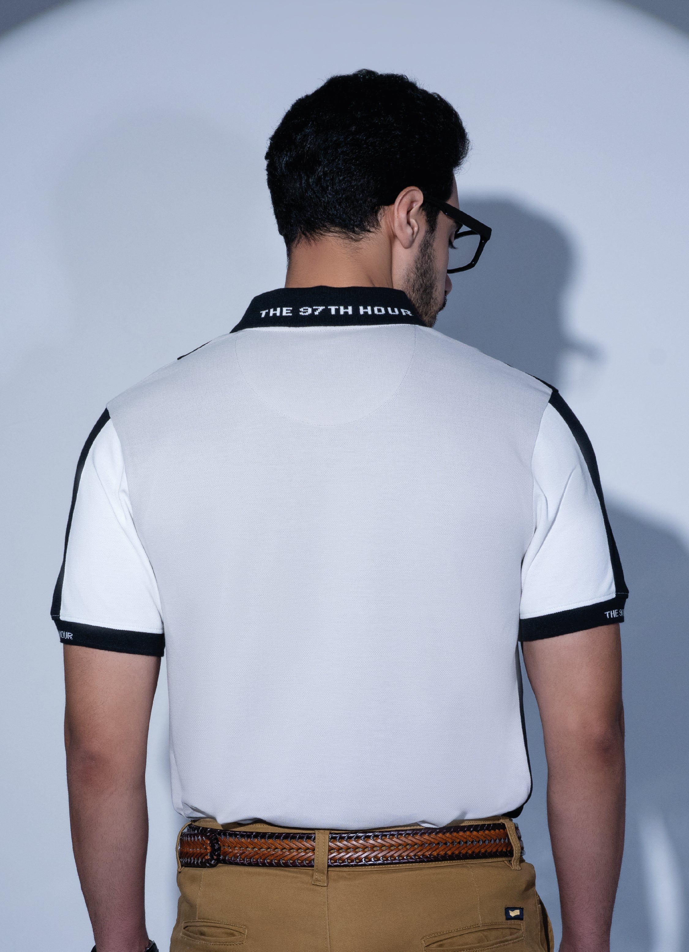Buy The 97th Hour Shadowplay Tri-blend Polo Back Look